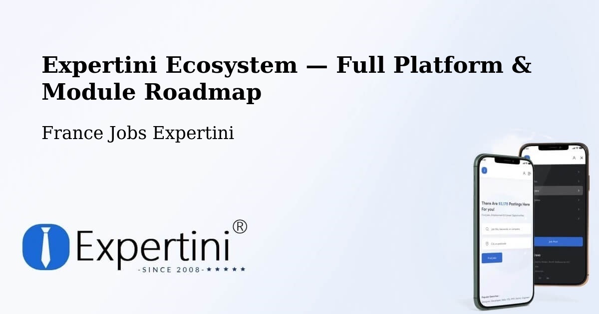 Expertini Ecosystem — Full Platform & Module Roadmap – Massy